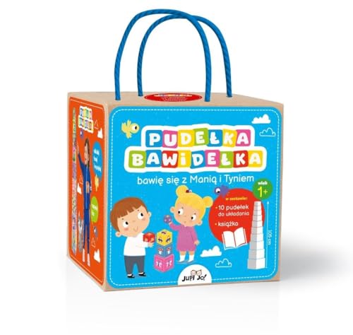 Pudełka bawidełka Bawię się z Manią i Tyniem: Zestaw 10 pudełek do układania i kartonowa książeczka Pudełka bawidełka Bawię się z Manią i Tyniem: Zestaw 10 pudełek do układania i kartonowa książeczka von Jedność