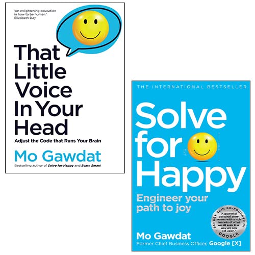 That Little Voice In Your Head, Solve For Happy 2 Books Collection Set By Mo Gawdat