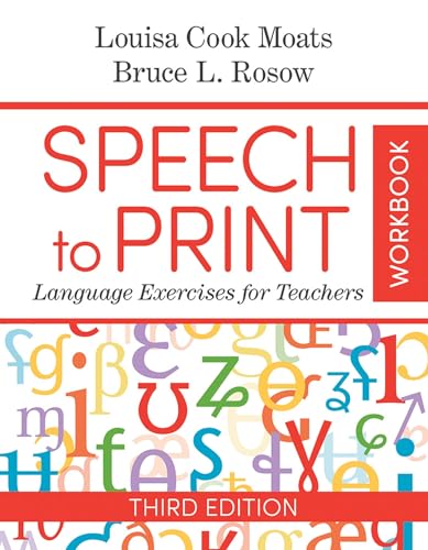 Speech to Print Workbook: Language Exercises for Teachers von Brookes Publishing Company