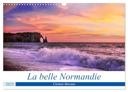 La belle Normandie (Calendrier mural 2025 DIN A3 vertical), CALVENDO calendrier mensuel: Vrai havre de paix pour les amoureux de la nature, la Normandie a beaucoup de merveilles à nous offrir.