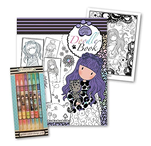 Doodle book. Gorjuss. Ediz. illustrata. Con 6 penne cambia-colore