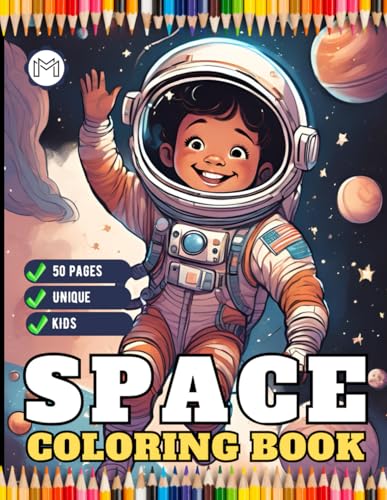 50 Pages Astronaut Planet Relaxation Coloring Book Outer Space Galaxy Planet UFO Extraterrestrial Coloring Book Gift for Kids Boys Girls Space ... Cosmic Space Coloring Sheets for Children 50 Pages Astronaut Planet Relaxation Coloring Book Outer Space Galaxy Planet UFO Extraterrestrial Coloring Book Gift for Kids Boys Girls Space ... Cosmic Space Coloring Sheets for Children von Independently published