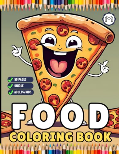 50 Pages Bold and Easy Food Coloring Book Gift for Adults Kids Men Women Boys Girls Teens Fast Food Lover Foodie Food Fruit Coloring Sheets Stress ... Kawaii Dessert Coloring Book for Children 50 Pages Bold and Easy Food Coloring Book Gift for Adults Kids Men Women Boys Girls Teens Fast Food Lover Foodie Food Fruit Coloring Sheets Stress ... Kawaii Dessert Coloring Book for Children von Independently published