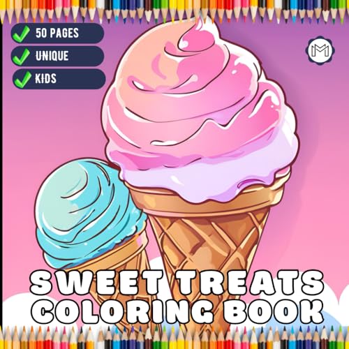 50 Pages Bold and Easy Sweet Treats Food Coloring Book Gift for Kids Boys Girls Young Teens Children Youth Food Drink and Sweets Coloring Book ... Book Kawaii Sweets and Desserts Coloring Book 50 Pages Bold and Easy Sweet Treats Food Coloring Book Gift for Kids Boys Girls Young Teens Children Youth Food Drink and Sweets Coloring Book ... Book Kawaii Sweets and Desserts Coloring Book von Independently published