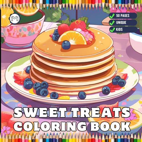 50 Pages Bold and Easy Sweet Treats Food Coloring Book Gift for Kids Boys Girls Young Teens Children Youth Food Drink and Sweets Coloring Book ... Cream Candy Cake Cookie Coloring Sheets Book 50 Pages Bold and Easy Sweet Treats Food Coloring Book Gift for Kids Boys Girls Young Teens Children Youth Food Drink and Sweets Coloring Book ... Cream Candy Cake Cookie Coloring Sheets Book von Independently published