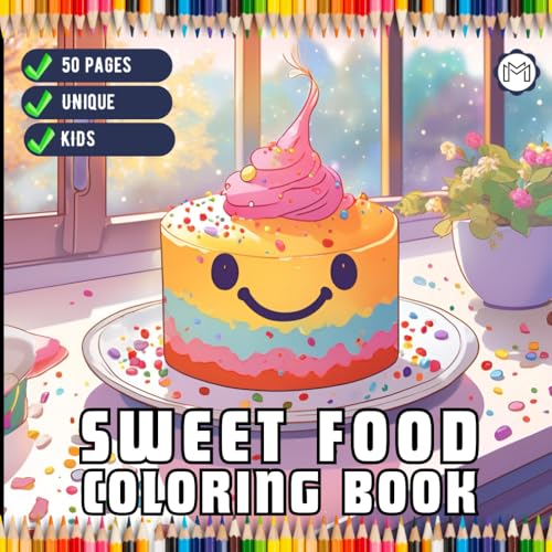 50 Pages Cozy Dessert Foodie Food Lover Coloring Book for Young Kids Men Women Boys Girls Teens Youth Simple Bold and Easy Cute Dessert Coloring ... Activity Book for Children Birthday Present 50 Pages Cozy Dessert Foodie Food Lover Coloring Book for Young Kids Men Women Boys Girls Teens Youth Simple Bold and Easy Cute Dessert Coloring ... Activity Book for Children Birthday Present von Independently published
