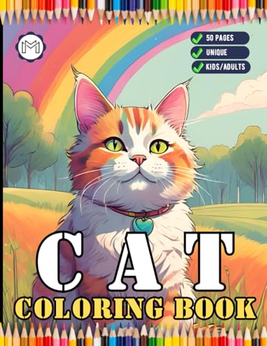 50 Pages Cute Cozy Cat Kitten Kitty Coloring Book Gift for Cat Lover Pet Owner Men Women Adults Kids Boys Girls Teens Bold and Easy Coloring Book Cats ... Cat Kitten Animal Coloring Activity Book 50 Pages Cute Cozy Cat Kitten Kitty Coloring Book Gift for Cat Lover Pet Owner Men Women Adults Kids Boys Girls Teens Bold and Easy Coloring Book Cats ... Cat Kitten Animal Coloring Activity Book von Independently published