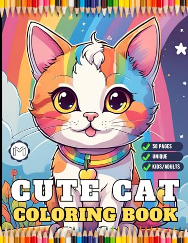 50 Pages Cute Cozy Cat Kitten Kitty Coloring Book Gift for Cat Lover Pet Owner Men Women Adults Kids Boys Girls Teens Bold and Easy Coloring Book Cats ... Relief Relaxation Cat Coloring Book Sheets 50 Pages Cute Cozy Cat Kitten Kitty Coloring Book Gift for Cat Lover Pet Owner Men Women Adults Kids Boys Girls Teens Bold and Easy Coloring Book Cats ... Relief Relaxation Cat Coloring Book Sheets von Independently published