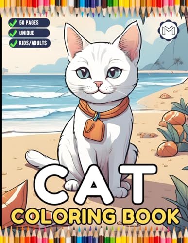 50 Pages Cute Cozy Cat Kitten Kitty Coloring Book Gift for Cat Lover Pet Owner Men Women Adults Kids Boys Girls Teens Stress Relief Relaxation Cat ... Cat Kitten Animal Coloring Activity Book 50 Pages Cute Cozy Cat Kitten Kitty Coloring Book Gift for Cat Lover Pet Owner Men Women Adults Kids Boys Girls Teens Stress Relief Relaxation Cat ... Cat Kitten Animal Coloring Activity Book von Independently published