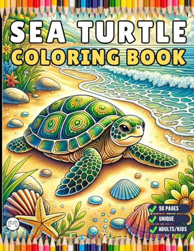 50 Pages Cute Sea Turtle Coloring Book Gift for Adults Kids Men Women Boys Girls Teens Youth Sea Life Ocean Creature Turtle Lover Coloring Activity ... Coloring Sheets for Holiday Birthday Present 50 Pages Cute Sea Turtle Coloring Book Gift for Adults Kids Men Women Boys Girls Teens Youth Sea Life Ocean Creature Turtle Lover Coloring Activity ... Coloring Sheets for Holiday Birthday Present von Independently published