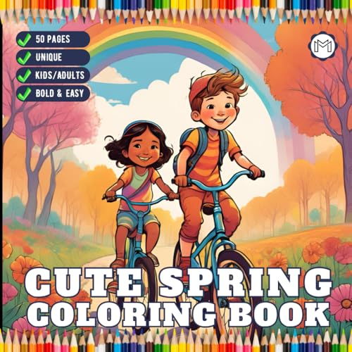 50 Pages Cute Spring Coloring Book Gift for Adults Men Women Kids Young Boys Girls Teens Youth Bold and Easy Spring Coloring Sheets for Children ... Pages Spring Lover Coloring Activity Book 50 Pages Cute Spring Coloring Book Gift for Adults Men Women Kids Young Boys Girls Teens Youth Bold and Easy Spring Coloring Sheets for Children ... Pages Spring Lover Coloring Activity Book von Independently published