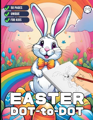 50 Pages Easter Bunny Rabbit and Eggs Dot to Dot Activity Coloring Book Gift for Kids Preschool Ages Boys Girls Teens Youth Dot to Dot Puzzle Activity ... Worksheets Book Easter Lover Dot to Dot Book 50 Pages Easter Bunny Rabbit and Eggs Dot to Dot Activity Coloring Book Gift for Kids Preschool Ages Boys Girls Teens Youth Dot to Dot Puzzle Activity ... Worksheets Book Easter Lover Dot to Dot Book von Independently published