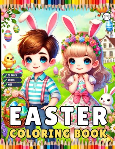 50 Pages Easter Coloring Book Gift for Kids Boys Girls Teens Youth Bold and Easy Easter Coloring Sheets for Children Stress Relief Easter Coloring ... Present Easter Eggs and Bunny Coloring Book 50 Pages Easter Coloring Book Gift for Kids Boys Girls Teens Youth Bold and Easy Easter Coloring Sheets for Children Stress Relief Easter Coloring ... Present Easter Eggs and Bunny Coloring Book von Independently published
