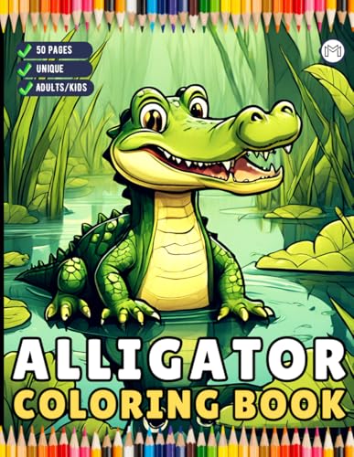 50 Pages Funny Crocodile Alligator Gator Coloring Book Holiday Birthday Gift for Adults Kids Men Women Boys Girls Teens Cute Swamp Alligator Coloring ... for Children Crocodile Coloring Pages Sheets 50 Pages Funny Crocodile Alligator Gator Coloring Book Holiday Birthday Gift for Adults Kids Men Women Boys Girls Teens Cute Swamp Alligator Coloring ... for Children Crocodile Coloring Pages Sheets von Independently published