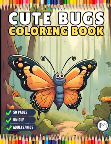 50 Pages Funny Cute Bugs and Insects Coloring Book for Adults Men Women Kids Boys Girls Toddlers Teens Bold and Easy Bugs Coloring Book Stress Relief ... Nature Animal Fun Bugs Coloring Sheets 50 Pages Funny Cute Bugs and Insects Coloring Book for Adults Men Women Kids Boys Girls Toddlers Teens Bold and Easy Bugs Coloring Book Stress Relief ... Nature Animal Fun Bugs Coloring Sheets von Independently published