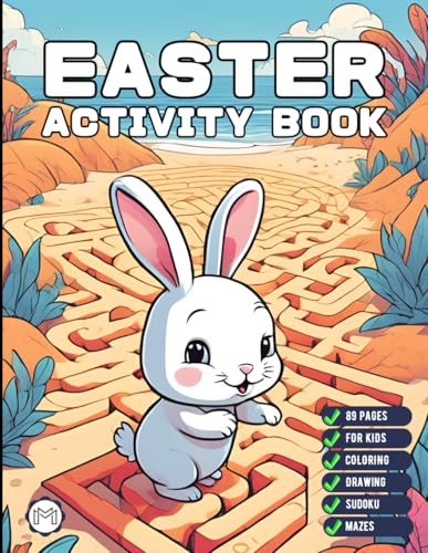 50 Pages Happy Easter Bunny Rabbit Activity Book Gift for Kids Preschool Ages Boys Girls Teens Youth Bold and Easy Easter Activities Worksheets Book ... and Dot to Dot Activity Coloring Sheets 50 Pages Happy Easter Bunny Rabbit Activity Book Gift for Kids Preschool Ages Boys Girls Teens Youth Bold and Easy Easter Activities Worksheets Book ... and Dot to Dot Activity Coloring Sheets von Independently published