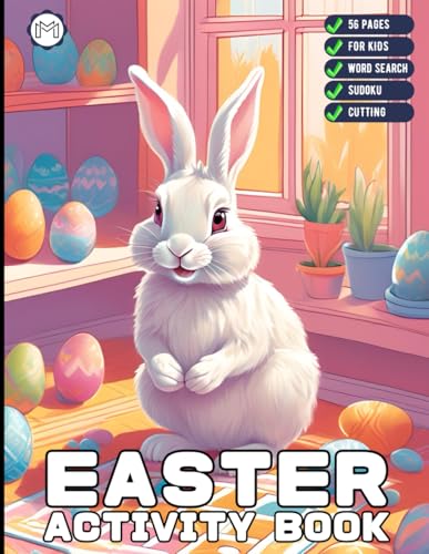 50 Pages Happy Easter Bunny Rabbit Activity Book Gift for Kids Preschool Ages Boys Girls Teens Youth Coloring Drawing Scissor Cutting Mazes Puzzles ... and Easy Easter Activities Worksheets Book 50 Pages Happy Easter Bunny Rabbit Activity Book Gift for Kids Preschool Ages Boys Girls Teens Youth Coloring Drawing Scissor Cutting Mazes Puzzles ... and Easy Easter Activities Worksheets Book von Independently published