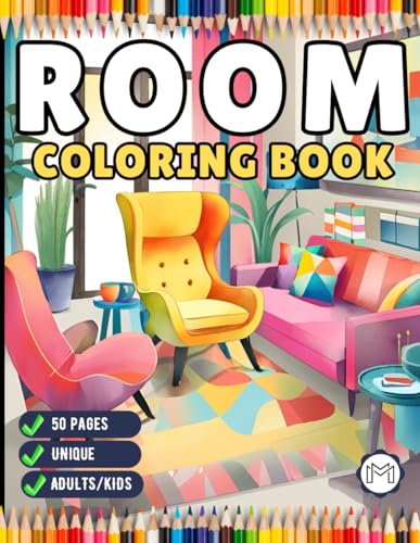 50 Pages Interior Design Cute Cozy Room Coloring Book Birthday Gift for Adults Kids Men Women Boys Girls Teens House Home Living Room Coloring Book ... Sheets Isometric Room Coloring Activity Book 50 Pages Interior Design Cute Cozy Room Coloring Book Birthday Gift for Adults Kids Men Women Boys Girls Teens House Home Living Room Coloring Book ... Sheets Isometric Room Coloring Activity Book von Independently published