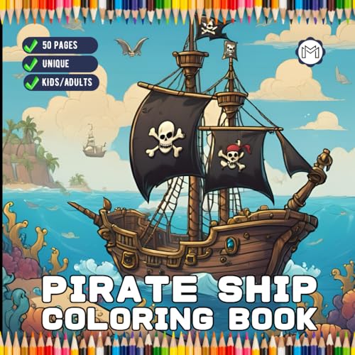 50 Pages Pirate Ship Boat Coloring Book Gift for Adults Kids Men Women Boys Girls Teens Youth Boat Coloring Sheets for Children Bold and Easy Stress ... Sailboat Boat Lover Relaxation Coloring Book 50 Pages Pirate Ship Boat Coloring Book Gift for Adults Kids Men Women Boys Girls Teens Youth Boat Coloring Sheets for Children Bold and Easy Stress ... Sailboat Boat Lover Relaxation Coloring Book von Independently published