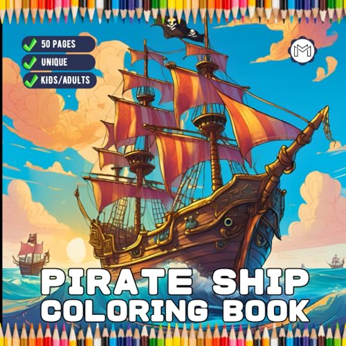50 Pages Pirate Ship Boat Coloring Book Gift for Adults Kids Men Women Boys Girls Teens Youth Boat Fishing Sailboat Boat Lover Relaxation Coloring ... Easy Stress Relief Pirate Ship Coloring Pages 50 Pages Pirate Ship Boat Coloring Book Gift for Adults Kids Men Women Boys Girls Teens Youth Boat Fishing Sailboat Boat Lover Relaxation Coloring ... Easy Stress Relief Pirate Ship Coloring Pages von Independently published