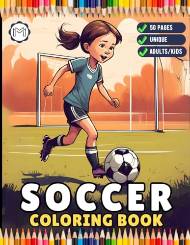 50 Pages Soccer Football Player Coloring Book Holiday Birthday Gift for Adults Kids Women Girls Teens Youth Easy Bold Soccer Coloring Book Soccer Fan ... Ball Field Player Coloring Book Present 50 Pages Soccer Football Player Coloring Book Holiday Birthday Gift for Adults Kids Women Girls Teens Youth Easy Bold Soccer Coloring Book Soccer Fan ... Ball Field Player Coloring Book Present von Independently published