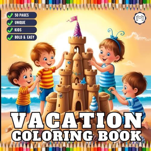 50 Pages Summer Beach Vacation Coloring Activity Book Bold and Easy Vacation Travel Coloring Book for Kids Young Girls Boys Teens Youth Travel ... Travel Lover Coloring Pages for Travelers 50 Pages Summer Beach Vacation Coloring Activity Book Bold and Easy Vacation Travel Coloring Book for Kids Young Girls Boys Teens Youth Travel ... Travel Lover Coloring Pages for Travelers von Independently published