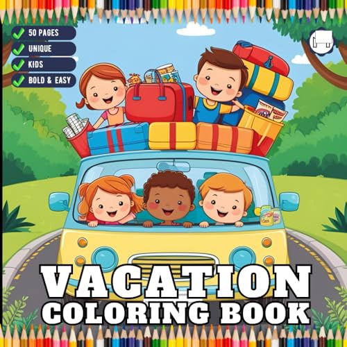 50 Pages Summer Beach Vacation Coloring Activity Book Bold and Easy Vacation Travel Coloring Book for Kids Young Girls Boys Teens Youth Travel ... Travel Lover Coloring Pages for Travelers 50 Pages Summer Beach Vacation Coloring Activity Book Bold and Easy Vacation Travel Coloring Book for Kids Young Girls Boys Teens Youth Travel ... Travel Lover Coloring Pages for Travelers von Independently published