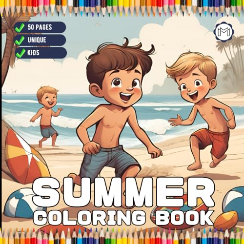 50 Pages Summer Coloring Book Gift for Kids Boys Girls Teens Youth Bold and Easy Summer Beach Coloring Sheets Cute Fun Summer Lover Coloring Activity ... Vacation Coloring Pages for Birthday Present 50 Pages Summer Coloring Book Gift for Kids Boys Girls Teens Youth Bold and Easy Summer Beach Coloring Sheets Cute Fun Summer Lover Coloring Activity ... Vacation Coloring Pages for Birthday Present von Independently published