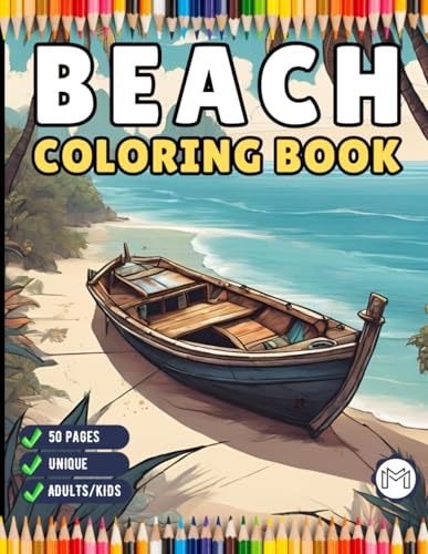 50 Pages Tropical Beach Homes Coloring Book Birthday Holiday Gift for Adults Men Women Kids Boys Girls Teens Beach Life Coloring Activity Book Ocean ... Vacation Beach Theme Relaxation Coloring Book 50 Pages Tropical Beach Homes Coloring Book Birthday Holiday Gift for Adults Men Women Kids Boys Girls Teens Beach Life Coloring Activity Book Ocean ... Vacation Beach Theme Relaxation Coloring Book von Independently published