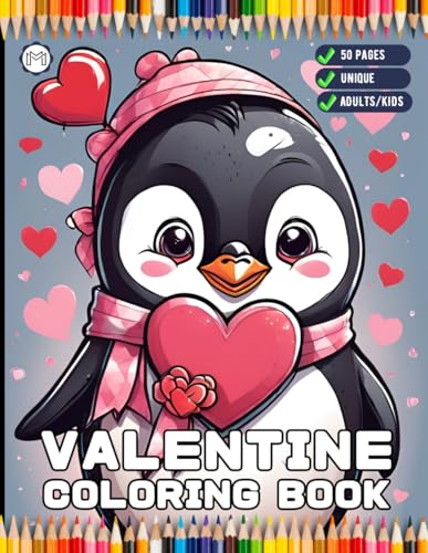 Cute Animals Valentine Day Coloring Book Gift for Adults Kids Men Women Boys Girls Teens Youth 50 Pages Valentine's Day Coloring Sheets for Children ... Relaxation Pages for Holiday Birthday Cute Animals Valentine Day Coloring Book Gift for Adults Kids Men Women Boys Girls Teens Youth 50 Pages Valentine's Day Coloring Sheets for Children ... Relaxation Pages for Holiday Birthday von Independently published
