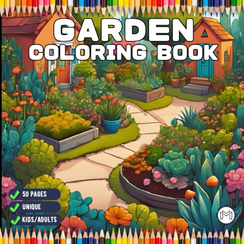 Cute Kawaii Garden Coloring Book Gift for Adults Kids Men Women Boys Girls Teens Youth 50 Pages Cool Garden Coloring Sheets for Children Bold and Easy ... Relief Nature Lover Garden Coloring Book Cute Kawaii Garden Coloring Book Gift for Adults Kids Men Women Boys Girls Teens Youth 50 Pages Cool Garden Coloring Sheets for Children Bold and Easy ... Relief Nature Lover Garden Coloring Book von Independently published