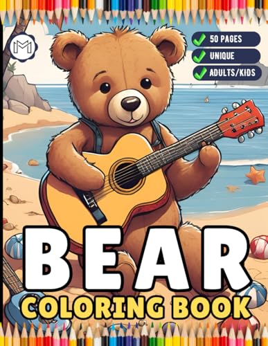 Cute Teddy Bear Coloring Book Gift for Adults Kids Men Women Boys Girls Teens 50 Pages Funny Teddy Bear Coloring Activity Book for Students Children ... Bold and Easy Cool Bear Animal Coloring Book Cute Teddy Bear Coloring Book Gift for Adults Kids Men Women Boys Girls Teens 50 Pages Funny Teddy Bear Coloring Activity Book for Students Children ... Bold and Easy Cool Bear Animal Coloring Book von Independently published