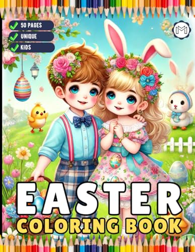 Easter Coloring Book Gift for Kids Boys Girls Teens Youth 50 Pages Bold and Easy Easter Coloring Sheets for Children Stress Relief Easter Coloring ... Present Easter Eggs and Bunny Coloring Book Easter Coloring Book Gift for Kids Boys Girls Teens Youth 50 Pages Bold and Easy Easter Coloring Sheets for Children Stress Relief Easter Coloring ... Present Easter Eggs and Bunny Coloring Book von Independently published