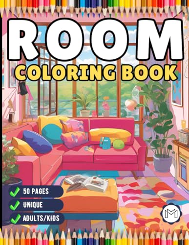 Interior Design Cute Cozy Room Coloring Book Birthday Gift for Adults Kids Men Women Boys Girls Teens Stress Relief Relaxation Room Coloring Sheets ... Room Coloring Book for Students Children Interior Design Cute Cozy Room Coloring Book Birthday Gift for Adults Kids Men Women Boys Girls Teens Stress Relief Relaxation Room Coloring Sheets ... Room Coloring Book for Students Children von Independently published