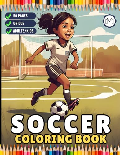 Soccer Football Player Coloring Book Holiday Birthday Gift for Adults Kids Women Girls Teens Youth 50 Pages Soccer Fan Coloring Activity Sheets Soccer ... Book Present Easy Bold Soccer Coloring Book Soccer Football Player Coloring Book Holiday Birthday Gift for Adults Kids Women Girls Teens Youth 50 Pages Soccer Fan Coloring Activity Sheets Soccer ... Book Present Easy Bold Soccer Coloring Book von Independently published