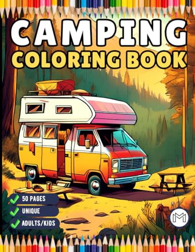 Summer Camp Campfire Landscape Coloring Book 50 Pages Camping Coloring Book Gift for Adults Kids Ages Men Women Boys Girls Teens Youth Holiday ... Outdoor Camping Activity Book for Children Summer Camp Campfire Landscape Coloring Book 50 Pages Camping Coloring Book Gift for Adults Kids Ages Men Women Boys Girls Teens Youth Holiday ... Outdoor Camping Activity Book for Children von Independently published