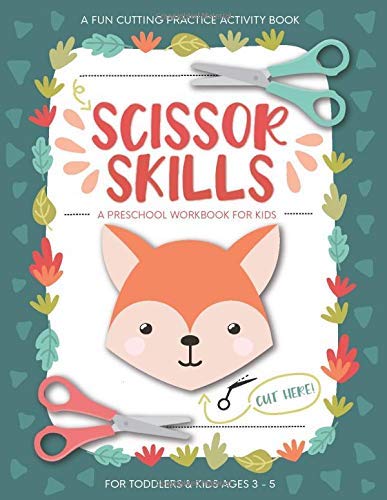 Scissor Skills Preschool Workbook for Kids: A Fun Cutting Practice Activity Book for Toddlers and Kids ages 3-5: Scissor Practice for Preschool ... 40 Pages of Fun Animals, Shapes and Patterns von Modern Kid Press