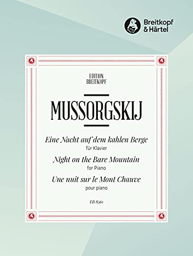 Eine Nacht auf dem kahlen Berge für Klavier (EB 8561)
