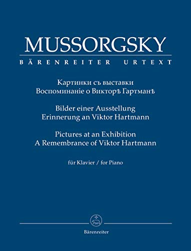 Bilder einer Ausstellung. Erinnerung an Viktor Hartmann für Klavier von Bärenreiter Verlag
