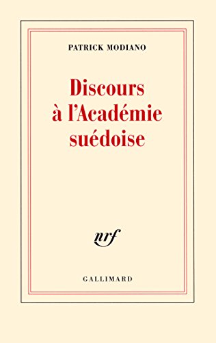 Discours a l'Academie suedoise von GALLIMARD