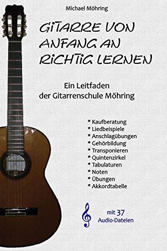 Gitarre von Anfang an richtig lernen: Ein Leitfaden der Gitarrenschule Möhring Gitarre von Anfang an richtig lernen: Ein Leitfaden der Gitarrenschule Möhring von CREATESPACE