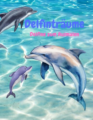 Delfinträume: Delfine zum Ausmalen Delfinträume: Delfine zum Ausmalen von Independently published