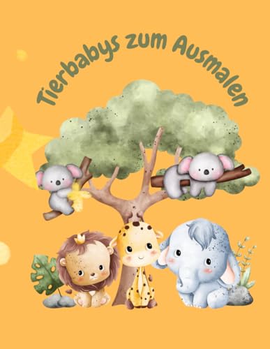 Tierbabys zum Ausmalen: Delfine zum Ausmalen Tierbabys zum Ausmalen: Delfine zum Ausmalen von Independently published
