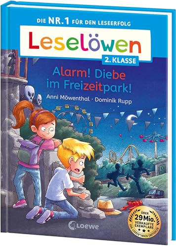 Leselöwen 2. Klasse - Alarm! Diebe im Freizeitpark!: Die Nr. 1 für den Leseerfolg - Mit Leselernschrift ABeZeh - Erstlesebuch für Kinder ab 7 Jahren