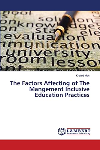 The Factors Affecting of The Mangement Inclusive Education Practices