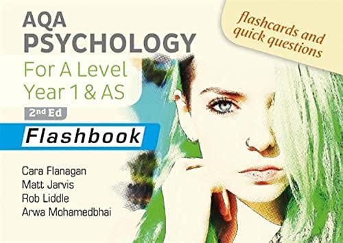 AQA Psychology for A Level Year 1 & AS Flashbook: 2nd Edition von Illuminate Publishing