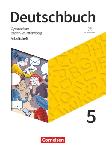 Deutschbuch Gymnasium - Baden-Württemberg - Ausgabe 2025 - 5. Schuljahr: Arbeitsheft mit Lösungen und Erklärfilmen Deutschbuch Gymnasium - Baden-Württemberg - Ausgabe 2025 - 5. Schuljahr: Arbeitsheft mit Lösungen und Erklärfilmen von Cornelsen Verlag