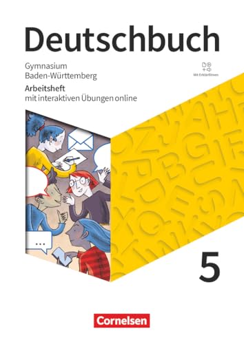 Deutschbuch Gymnasium - Baden-Württemberg - Ausgabe 2025 - 5. Schuljahr: Arbeitsheft mit interaktiven Übungen online - Mit Lösungen und Erklärfilmen Deutschbuch Gymnasium - Baden-Württemberg - Ausgabe 2025 - 5. Schuljahr: Arbeitsheft mit interaktiven Übungen online - Mit Lösungen und Erklärfilmen von Cornelsen Verlag