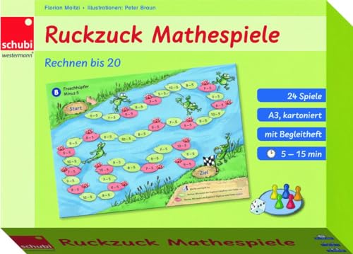 Ruckzuck Mathespiele: Rechnen bis 20 (Mathematik Spiel- und Übungsmaterial) von Georg Westermann Verlag