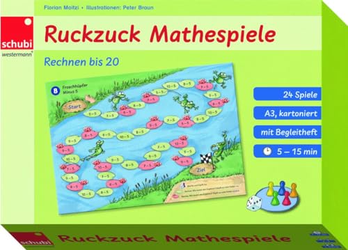 Ruckzuck Mathespiele: Rechnen bis 20 (Mathematik Spiel- und Übungsmaterial)